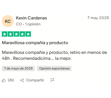 Usuario Trustpilot 2