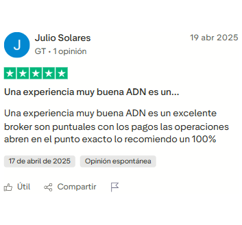 Usuario Trustpilot 3