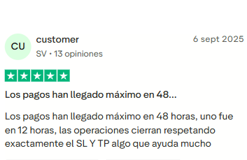 Usuario Trustpilot 4