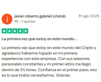Usuario Trustpilot 5