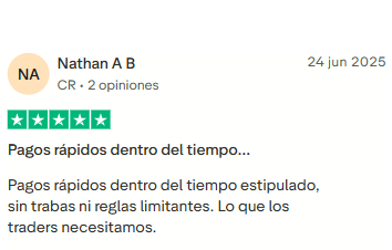 Usuario Trustpilot 8